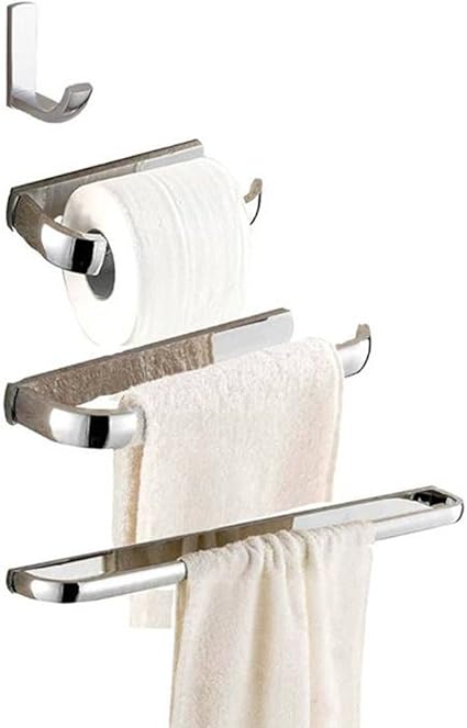 Case Wind Plata Latón construcción Juego de baño (4 unidades ...