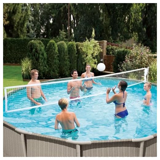 Summer Waves, Juego De Voley Ball Para Piscina Fuera Del Sol