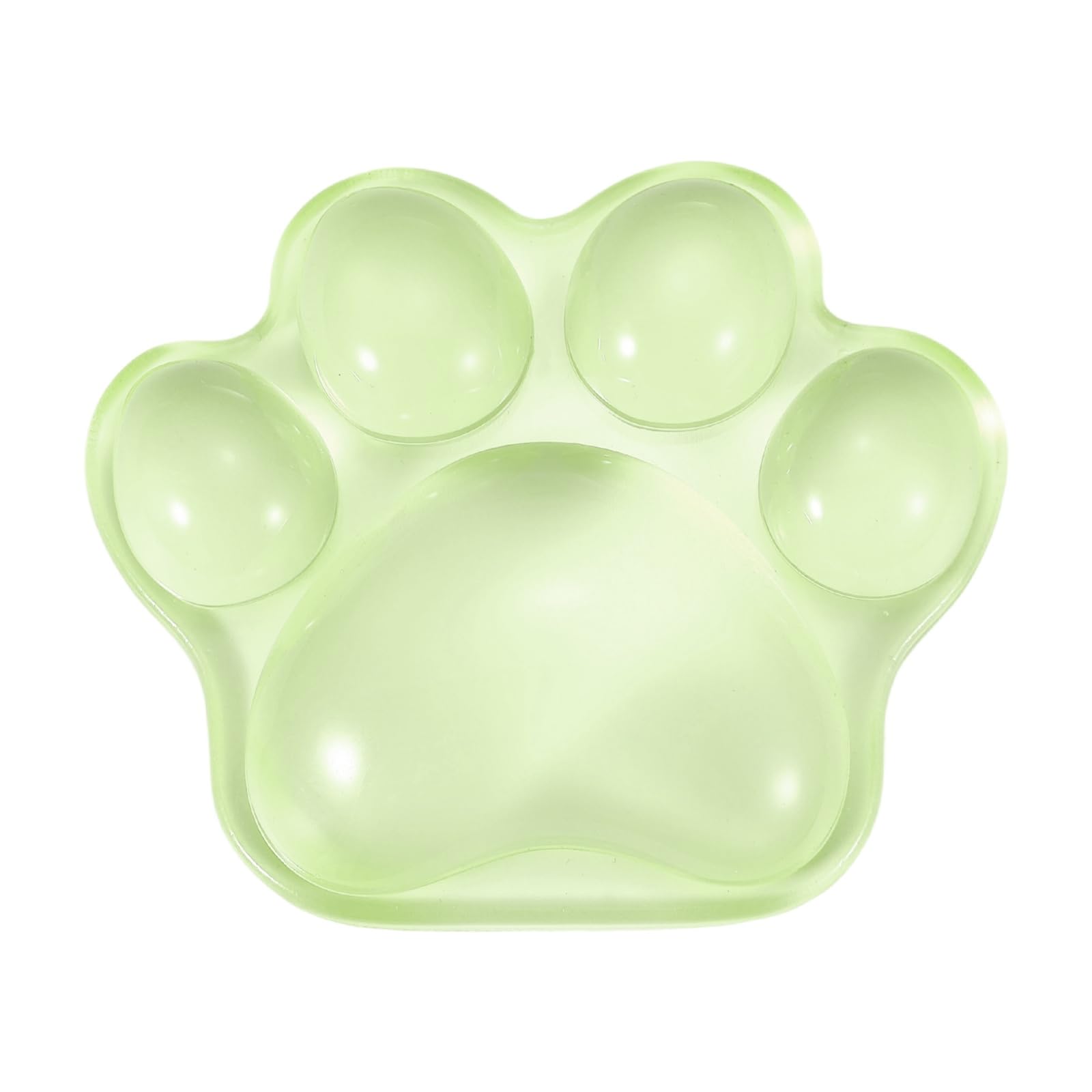 PATIKIL Gel Wrist Rest, Wrist Support for Mouse Dog Paw Shape Ergonomic Mouse Pad Soft Silicone Support Comfortable Cushion for Computer Gaming Office Home, Green