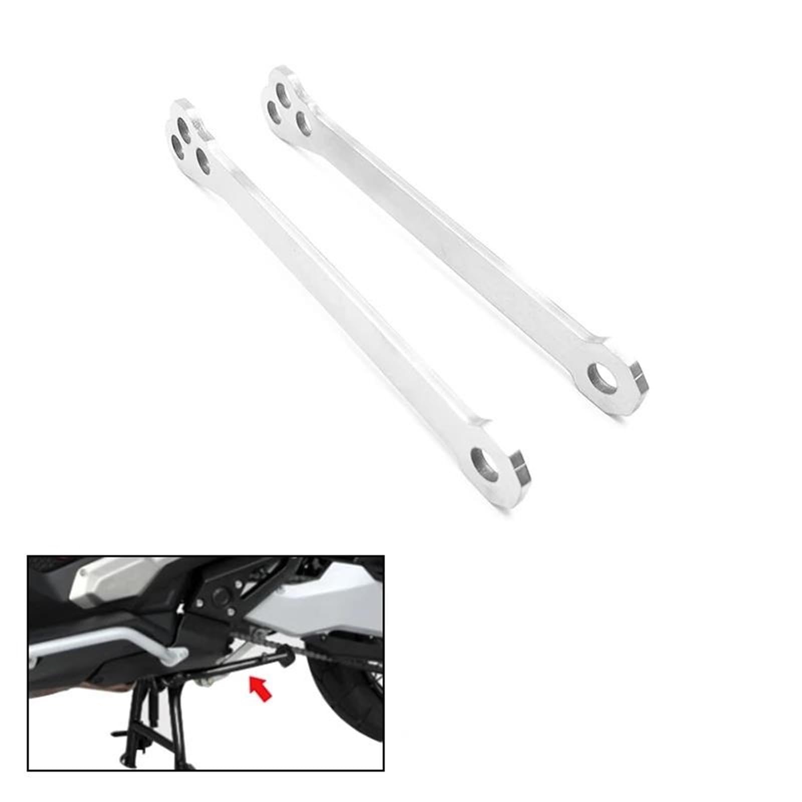 Kits de instalación de suspensión Inferior Ajuste For Honda X-ADV 750 2019-2022 Kit De Enlace De Descenso De Suspensión Trasera De Motocicleta Accesorios De Modificación