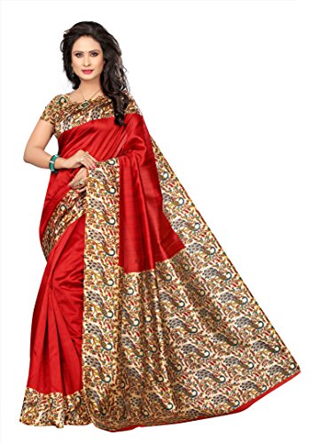 Image of Winza Designer Women Silk saree With Blouse Piece
