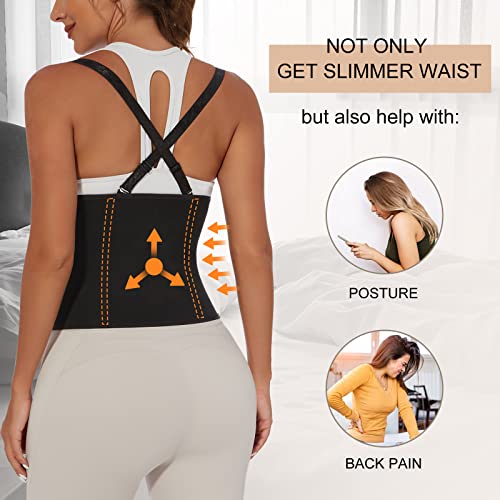 Yadifen Waist Trainer For Women Lower Belly Fat Zipper Corset Body Shaper Tummy Control Back Support Girdle #TOP3