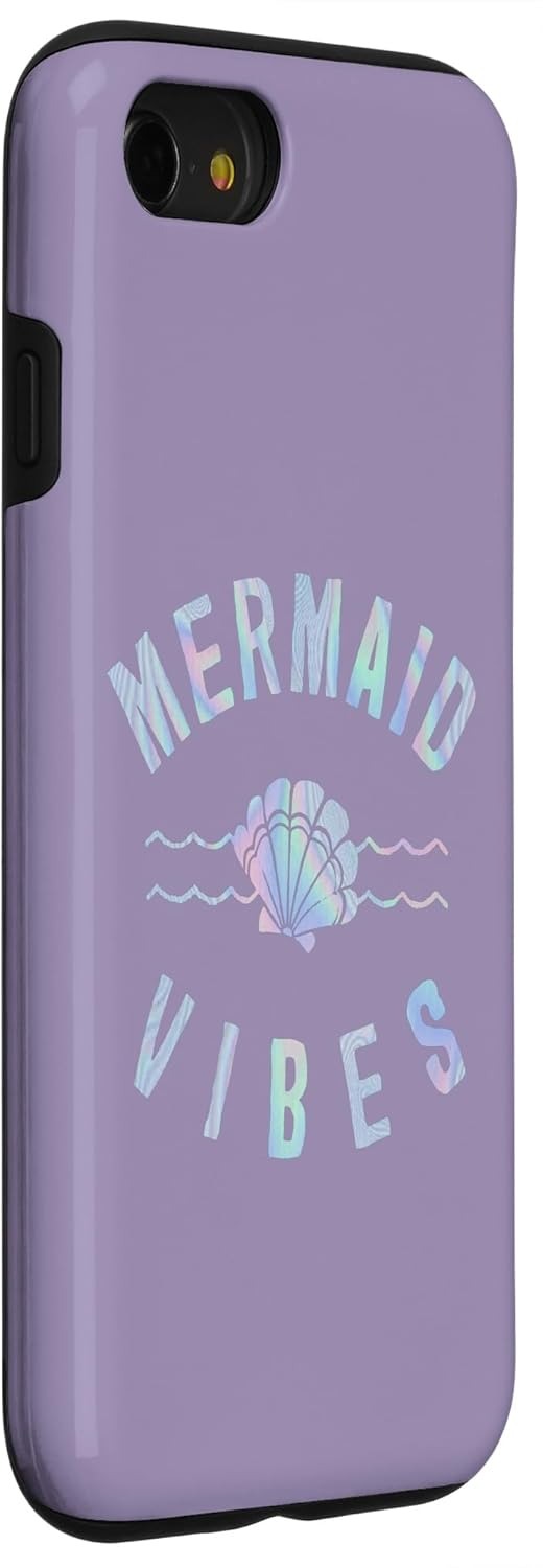 iPhone SE (2020) / 7 / 8 Mermaid Vibes Typographic Case