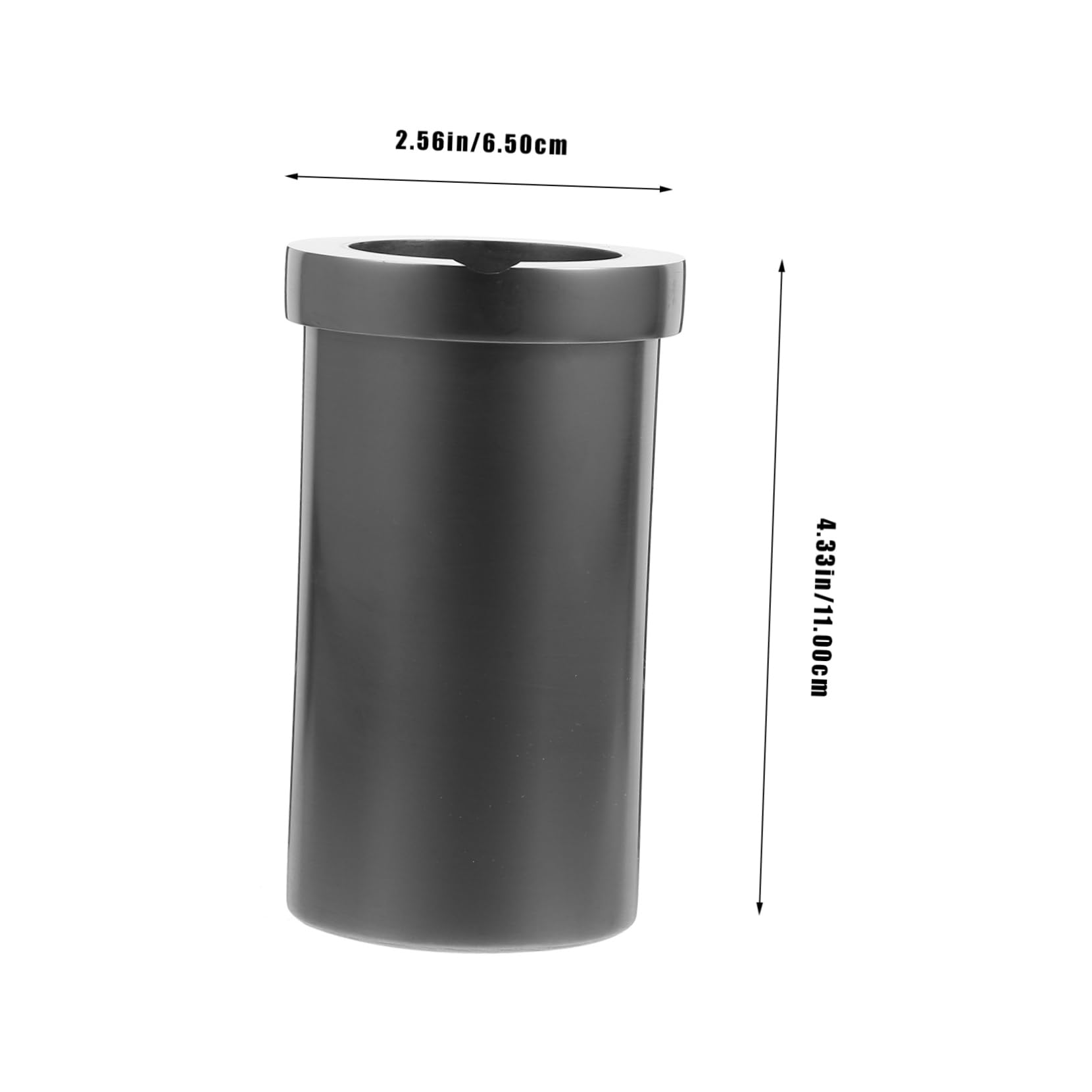 KOCKSHION Graphite Crucible Melting Pot Excellent Thermal Stability for Emergency Heat Cold Use