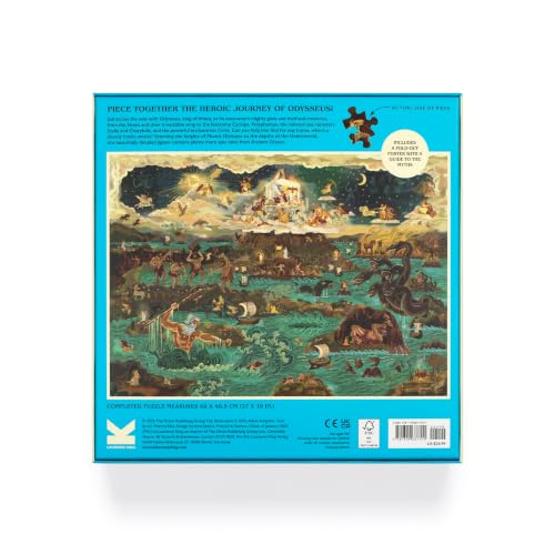 The World of the Odyssey & Other Greek Myths: Rompecabezas de 1000 piezas de Adam Simpson miniatura 4