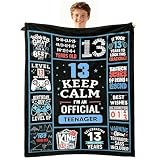 twirush Birthday Gifts for Boys, 13th Birthday Gifts 150x130cm, Son Present from Mum Dad, Game Gitft for Brother, Teenages and Sons on Birthday, Chrismas