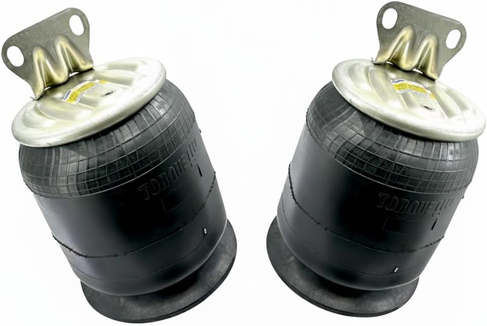 TORQUE 2 PCS Air Spring Bag Replaces Freightliner A16-21558-000 A16-21558-001, SP 558001-KP, 566.ER79562, ContiTech AS602206, 910S‑16P1652 (2 x TR21558)