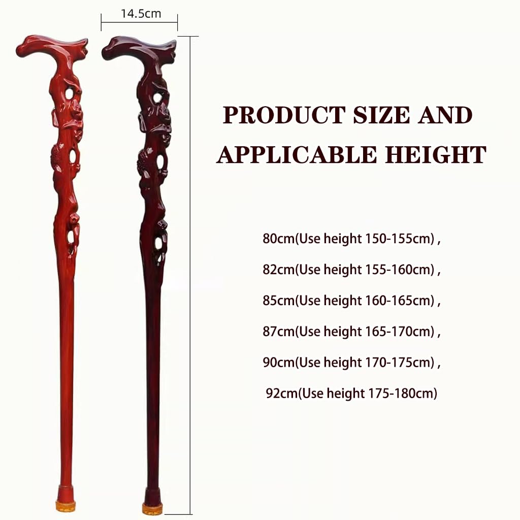 Laska spacerowa z szalikiem motywem drzewa sosnowego dla osób(A,90Cm(Use Height 170 175Cm))