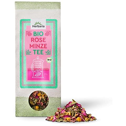 Herbaria Teemischung Rose-Minze bio 20g Cover