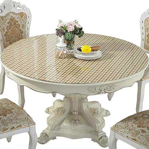 Nappe de table basse en PVC treillis imperméable pour intérieur - 5