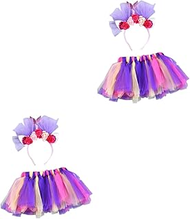 USHOBE 2 Peças De Chucky Para Meninas Roupas De Menina Roupa Para Meninas De Sereia De Sereia Vestido De Sereia E Faixa De Cabeça Vestido De Princesa