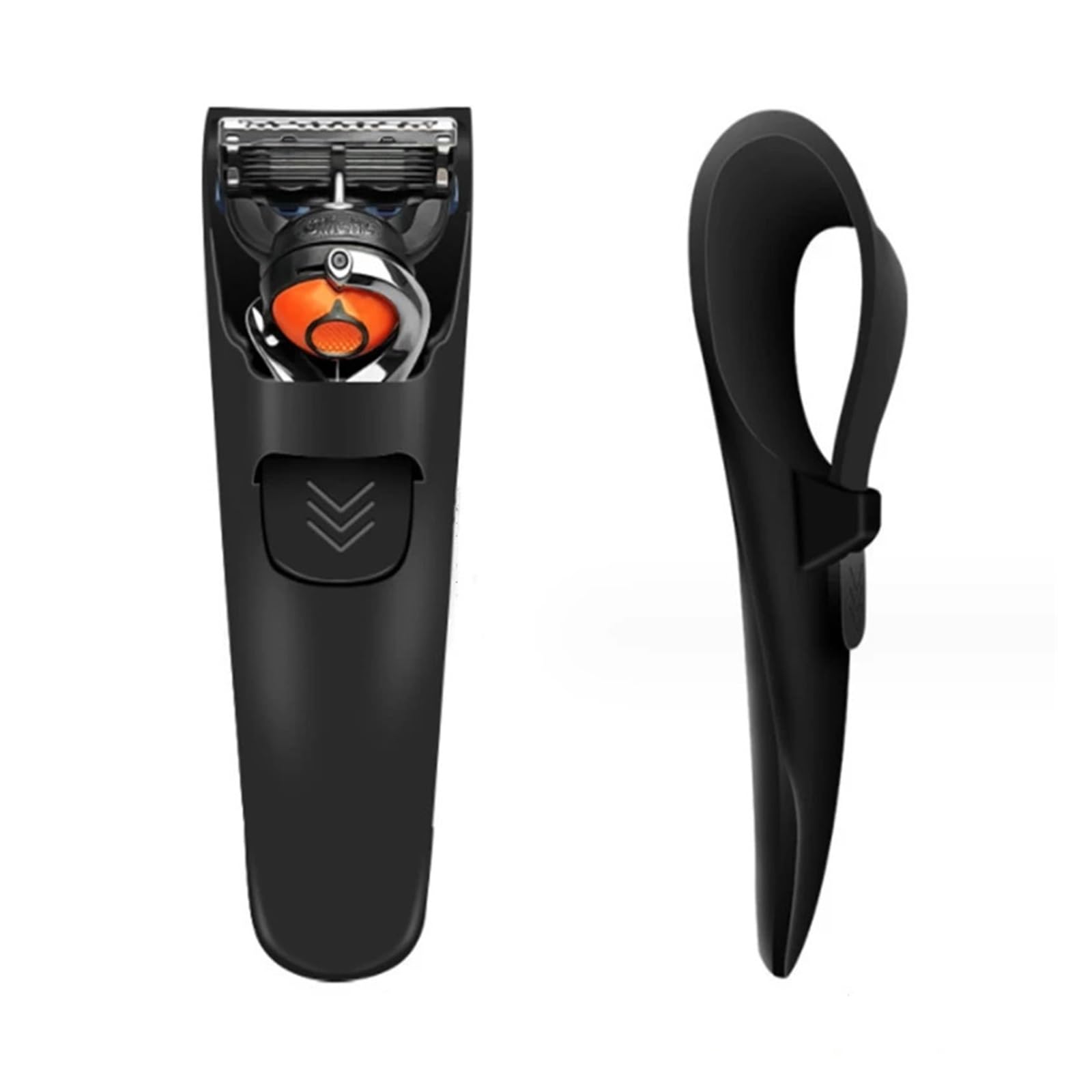 Silicone Razor Case Manual Shaver Protector Cover Shave Storage Bag Waterproof Travel Trip Portable Prevent Scratch Tools