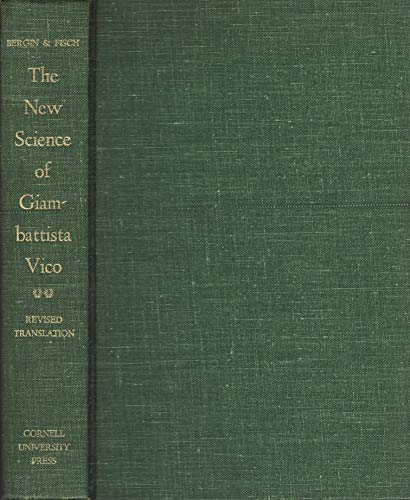 New Science of Giambattista Vico: Revised Trans... B001B3GN9M Book Cover
