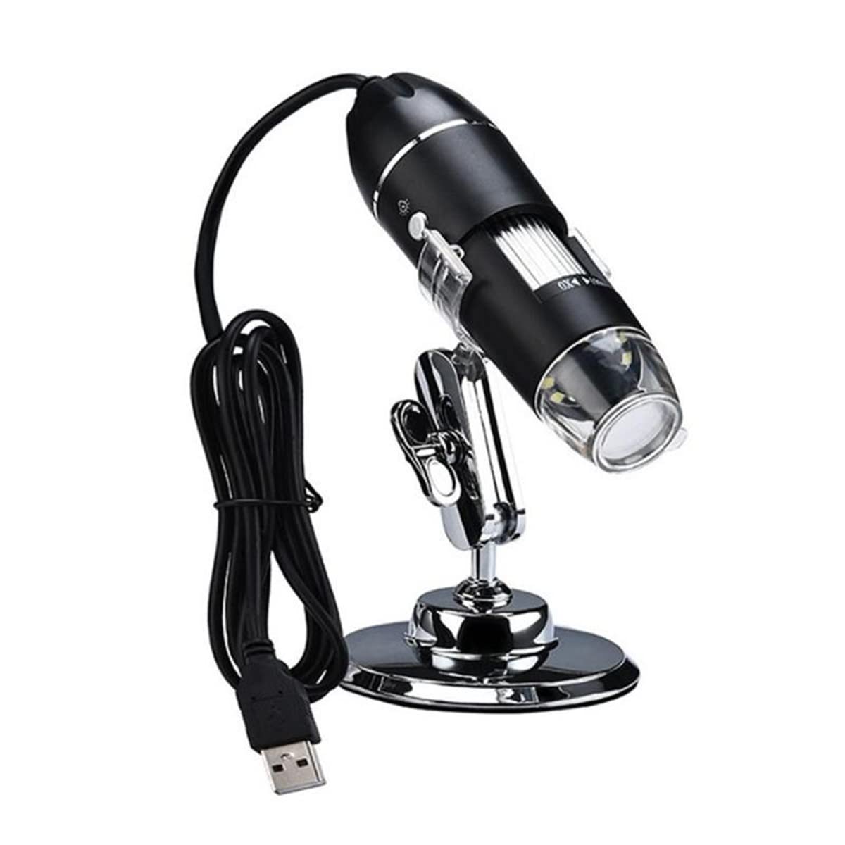 Zestaw akcesoriów do mikroskopu kamera do przygotowania slajdów 1600X elektroniczny mikroskop cyfrowy ręczny USB zoom kamera lupa akcesoria do mikroskopu