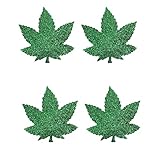Celamirio Women's Disposable Nipple Covers Pasties 2 Pairs Green