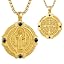San Benito Medal Gold-Plated