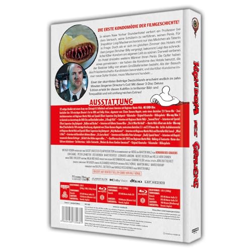 Kondom des Grauens (Cover E) – 4K Mediabook (UHD + Blu-ray Disc + Bonus Blu-ray)