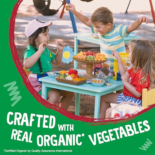 earth39s best organic kids snacks sesame street toddler snacks organic garden veggie straws for toddlers 2 years and older original multipack 5 oz bags 12 count