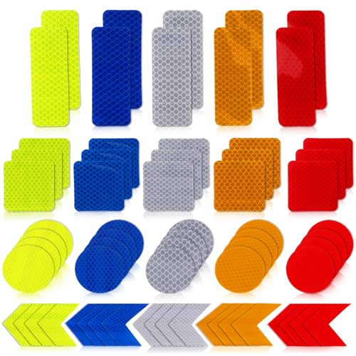 Step By Step Reflektier-Sticker - 11 Schwarze Textilsticker Für Ranzen & Jacken