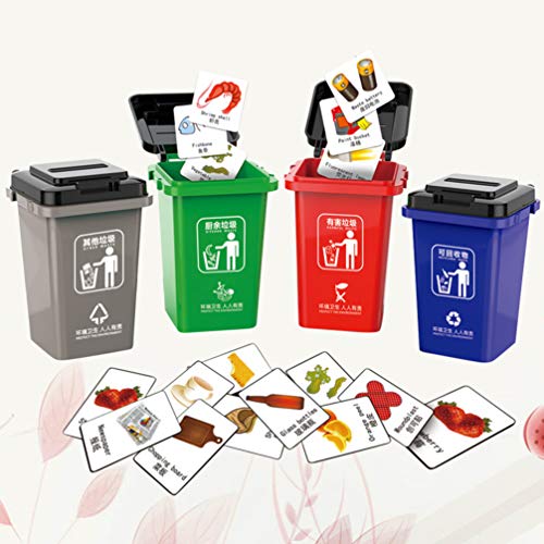 Nuobesty 037K8SAR10UHI04KE0AFPUY Guinea Pig Toys 1 Set Garbage Toys For Toddlers Desktop Wastebasket Garbage Trash Bin Table Garbage Can Kids Toys Trash Can Children Toy Mini Student Furniture thumb #8