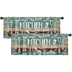 Words Kitchen Teal