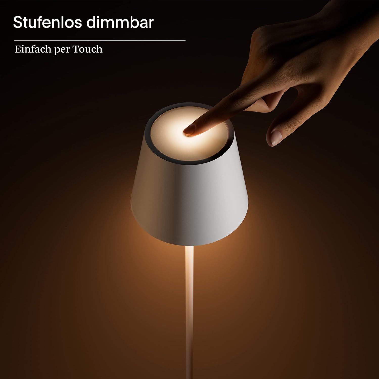 SIGOR Nuindie 1.0 LED Akku-Stehleuchte, tannengrün | Dimmbar • Indoor & Outdoor • IP54 • 120 cm • Easy Connect • 12 h Leuchtdauer