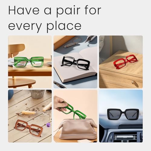 Image of Eyekepper Reading Glasses 3.75, Readers for Women, 5 Pack Stylish