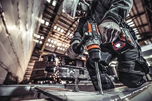 AEG 18 V PRO18V Brushless Akku-Kompakt-Schlagbohrschrauber BSB18CBL-X02C (2-Gang-Getriebe, max. Drehmoment 75 Nm… – Bild 6