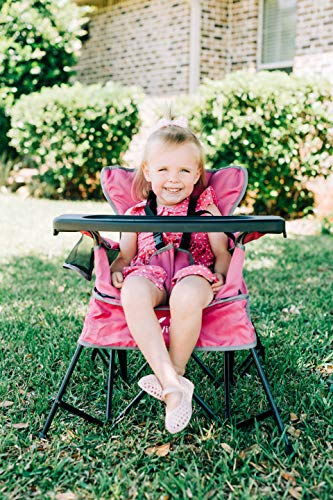 Baby Delight Go with Me Jubilee Deluxe Portable Chair | Indoor and Outdoor | Sun Canopy | Pink - Image 4