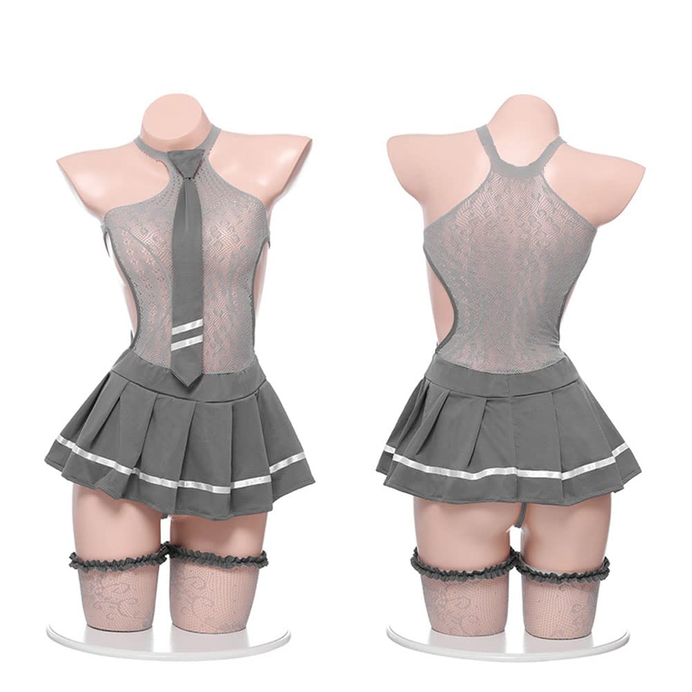Uniforme de colegiala japonesa para cosplay con perspectiva de tentación, lindo anime, traje de marinero, lencería sexy