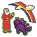 Little Folk Visuals Beginners Bible: Noah's Ark Precut Flannel/Felt Board Figures, 20 Pieces Set