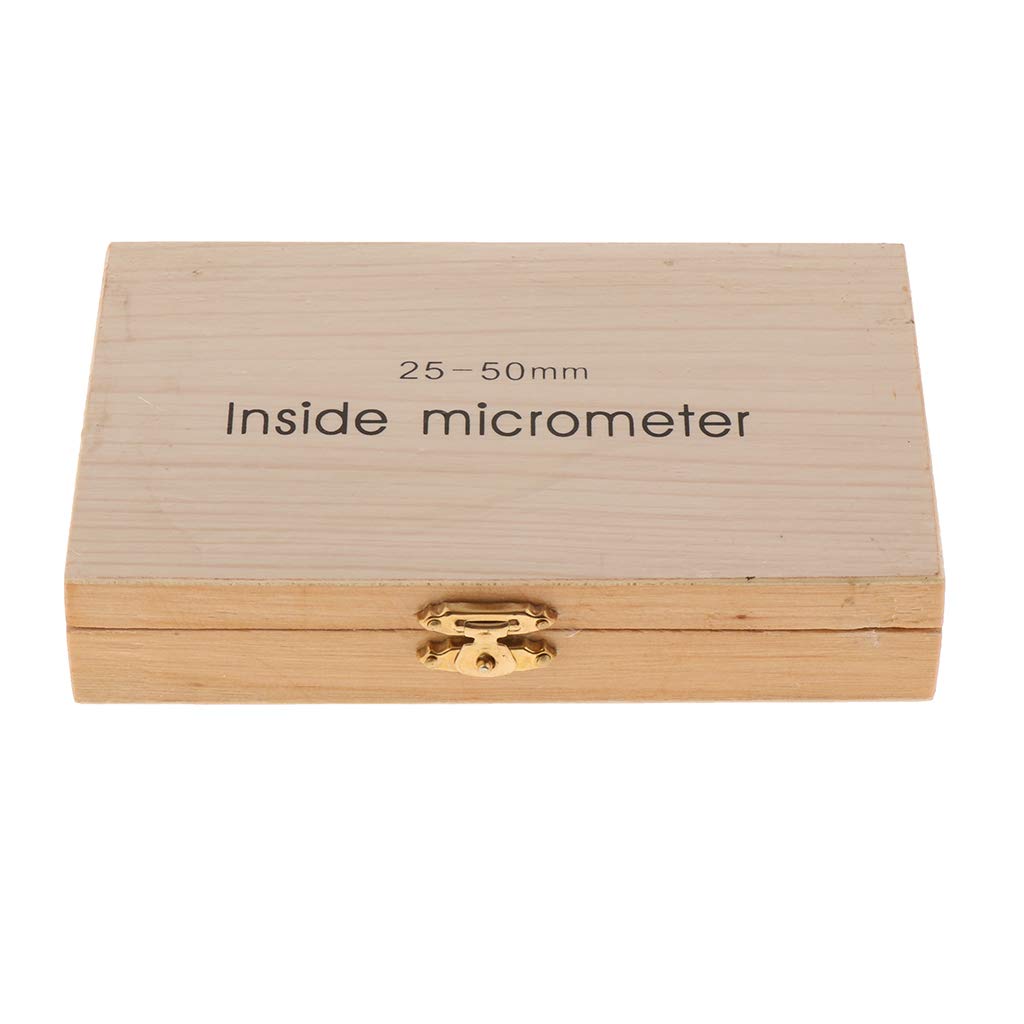 Perfeclan Jauge de Diamètre Interne D'alésage de Trou de Micromètre Intérieur 25-50mm
