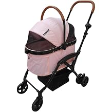 Zampa Orbit Kedi ve K pek Arabas , Pembe, 50x70x100 cm