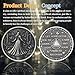 Original Starlight Recovery Sobriety Coin - Year AA Coin - Sobriety Gifts for Women and Men - Sober Gifts Alcoholics Anonymous Medallion （2 Year ）