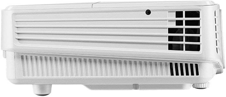BenQ MX525A DLP Projector, side view zobrazující ventilaci