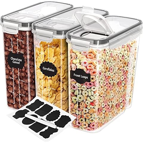 KICHLY Recipiente para Cereales (Juego de 3) Cover