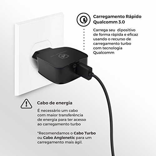 Kit Carregador com Cabo Turbo Lightning iphone - MFI - Gshield