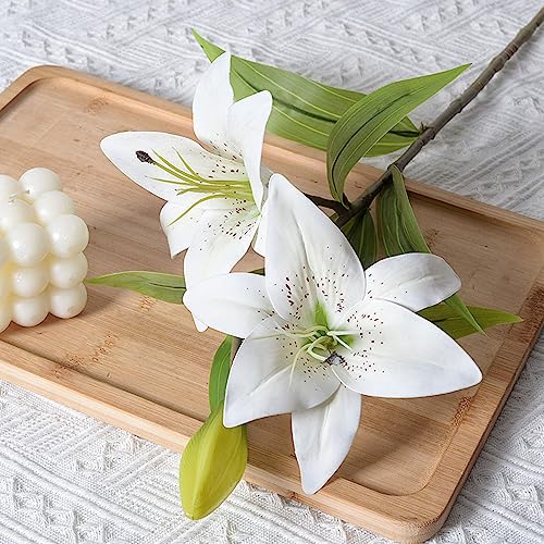 Xiyuan 00032 Artificial Tiger Lily Bouquet Lilies Flower thumb #2