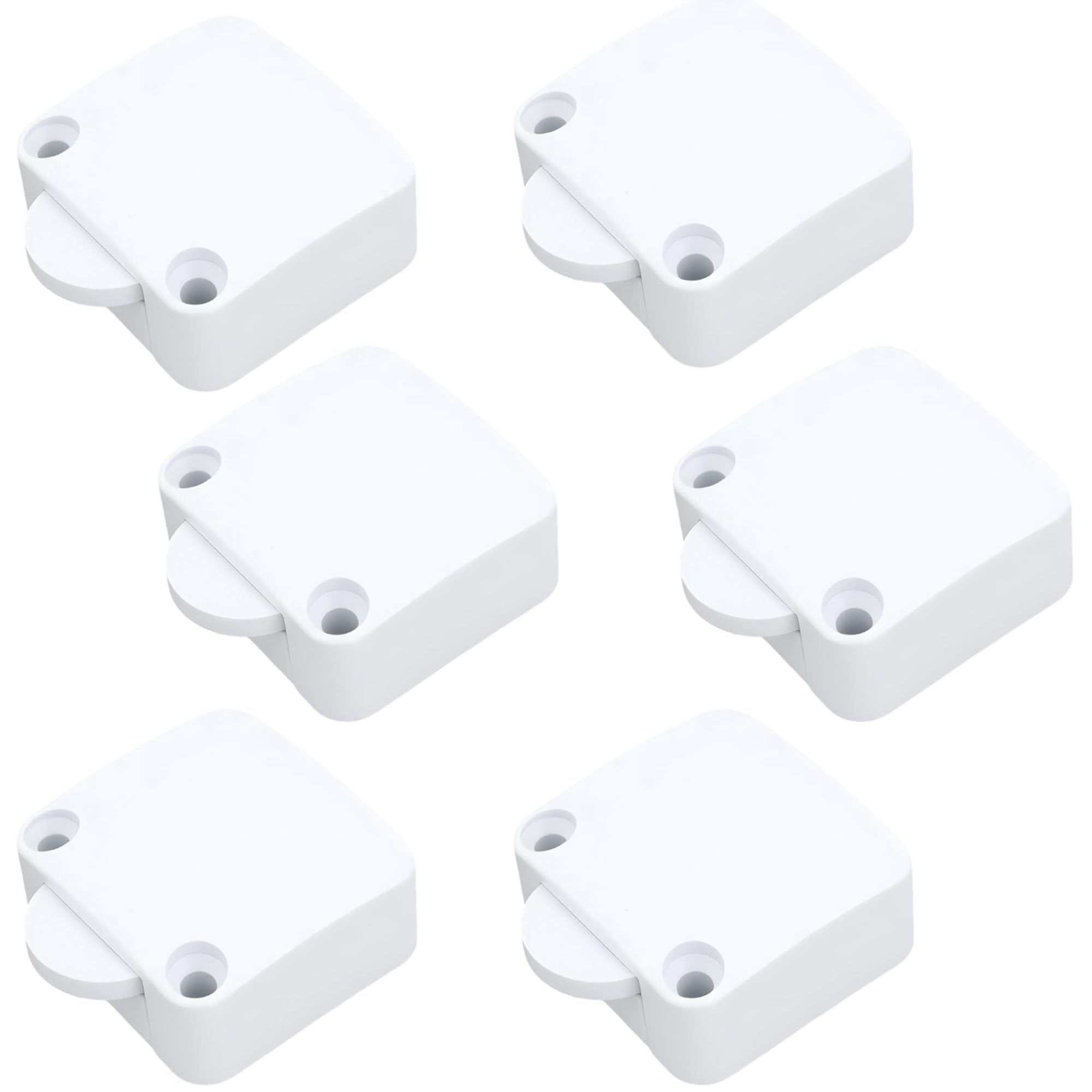 NEXTOY 220V Wardrobe Switch Cabinet Lamp Switch Door Light Switch Automatic ON OFF Light Control Push to Off (PACK OF 6)-image-11