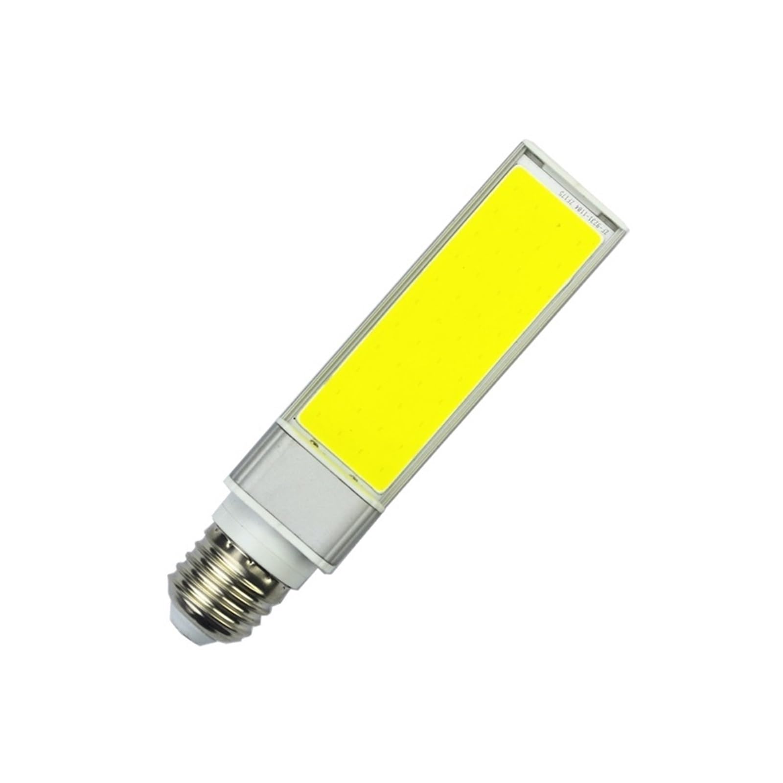 2 bombillas LED E27 de 10 W, 15 W, 20 W, G24, lámpara de maíz, luz blanca cálida, foco horizontal de 180 grados Para iluminación comercial e industrial(White,E27_10W)