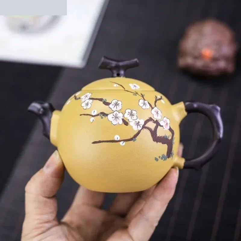 Czajnik do herbaty chiński fioletowy gliniany czajniczek zestaw do herbaty domowy czajniczek do zaparzacza wielofunkcyjny ceramiczny czajniczek do herbaty luźna herbata liściasta stroma dzbanki do