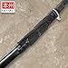 HONSHU Boshin Wakizashi Sword - Hand Forged 1050 Carbon Steel Blade, Steel Guard and Pommel, Rugged TPR Handle - Battle Ready Tactical Sword - 34” Overall