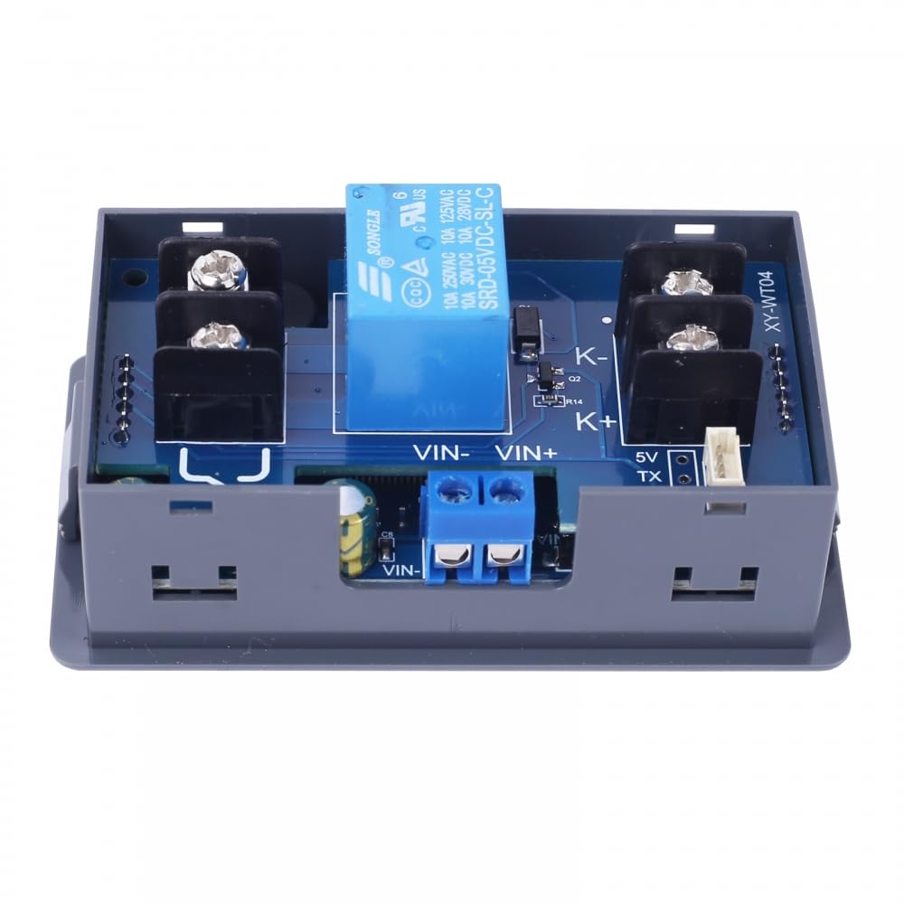 Thermostat Numérique Haute Température de Type K XY-WT04,-99-999 Degrés avec Capteur de Température a Thermocouple de Type K de 1 M,Affichage LCD,Contrôleur de Commutateur de Relais 10A
