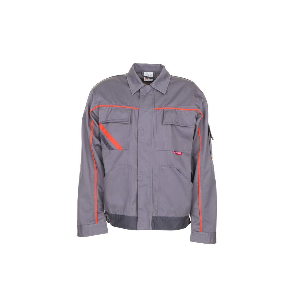 Planam Visline Veste ceinturée « Visline V2 » taille 102 en vert/orange/ardoise Men