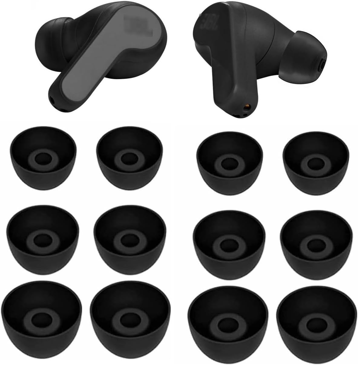 Replacement Ear Tips Eartips Ear Plug Ear Gels Compatible