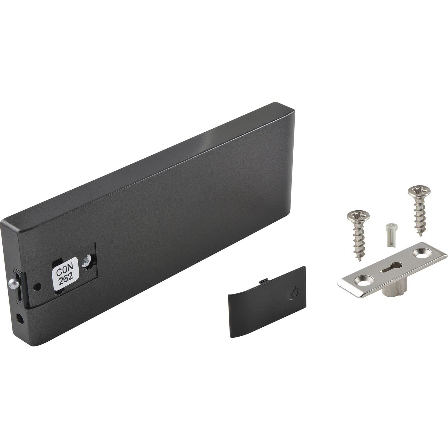 Bremsklappenhalter Link mit Stahlseil AQ300 Gunmetal schwarz