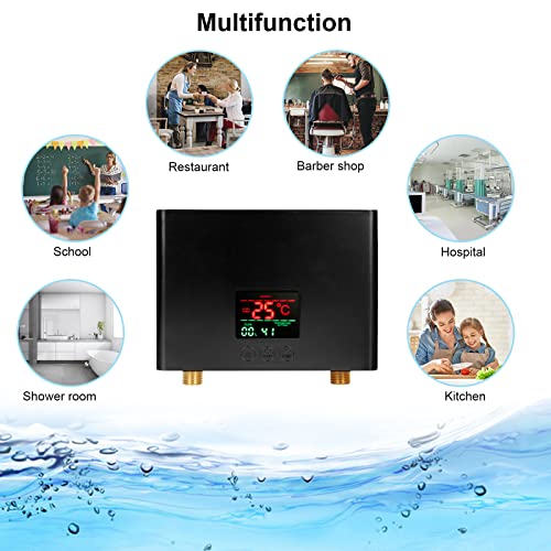 Chauffe-eau électrique instantané 3000W avec commande tactile