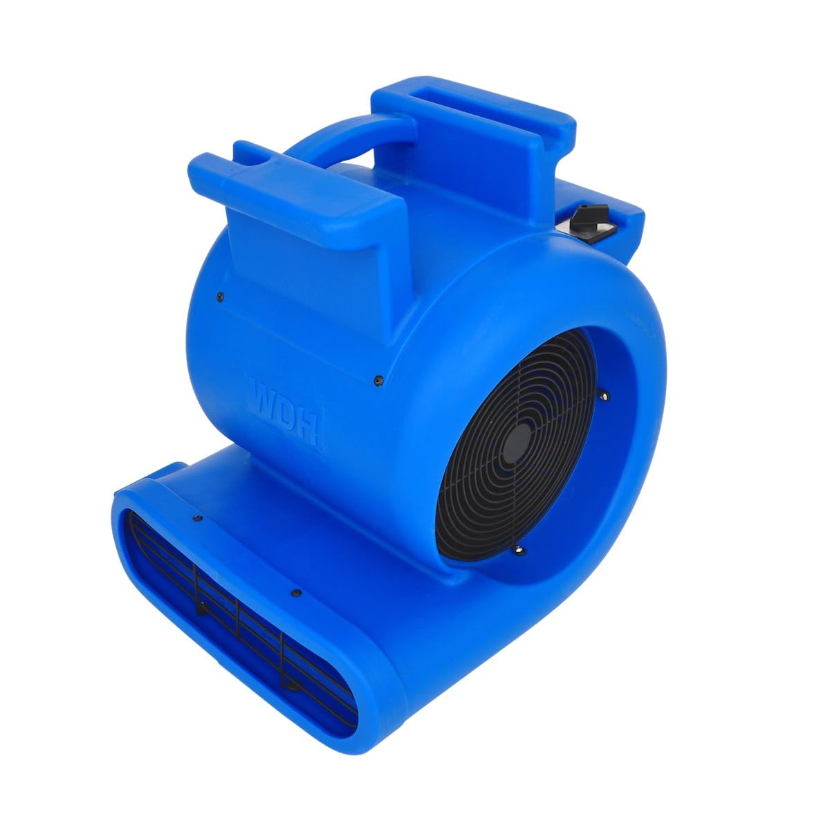Aktobis WDH-AB10 Ventilatore turbo professionale | fino a 4.500 m³/h | Essicatore da pavimento potente, 3 angoli di flusso d'aria, impilabile | per l'asciugatura di edifici, cavità e moquette