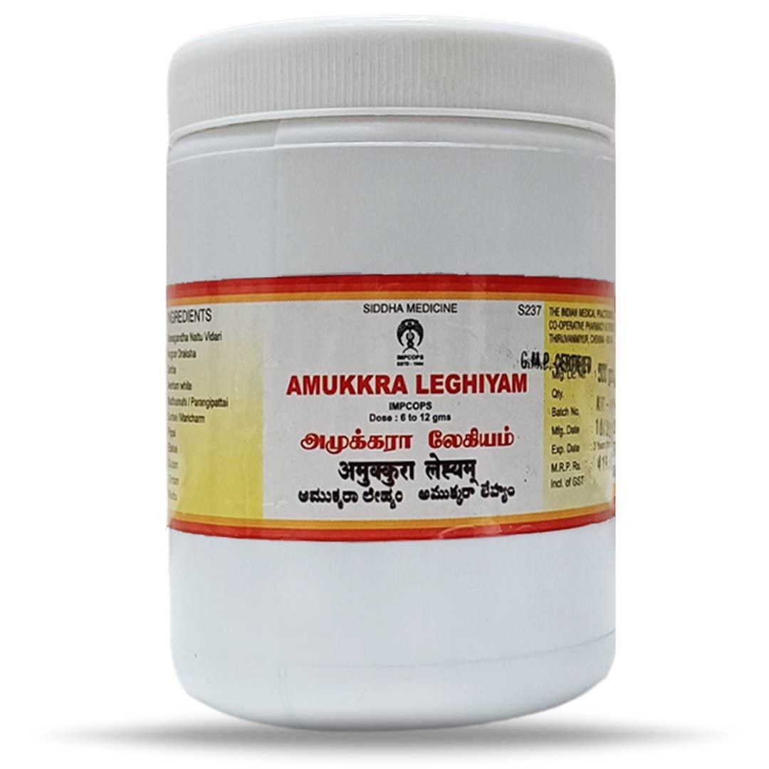 IMPCOPS Amukkara Lehyam - Siddha Medicine, 500 gm
