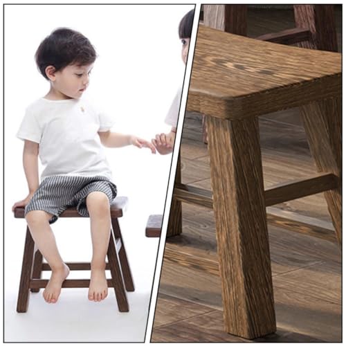 Taburete de madera ligero ideal para dar un toque fresco a tu dormitorio 7
